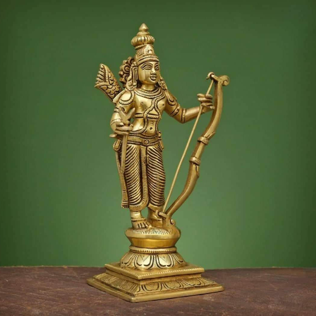 Divine Elegance: Ram Darbar Masterpiece - ShreejaKriti