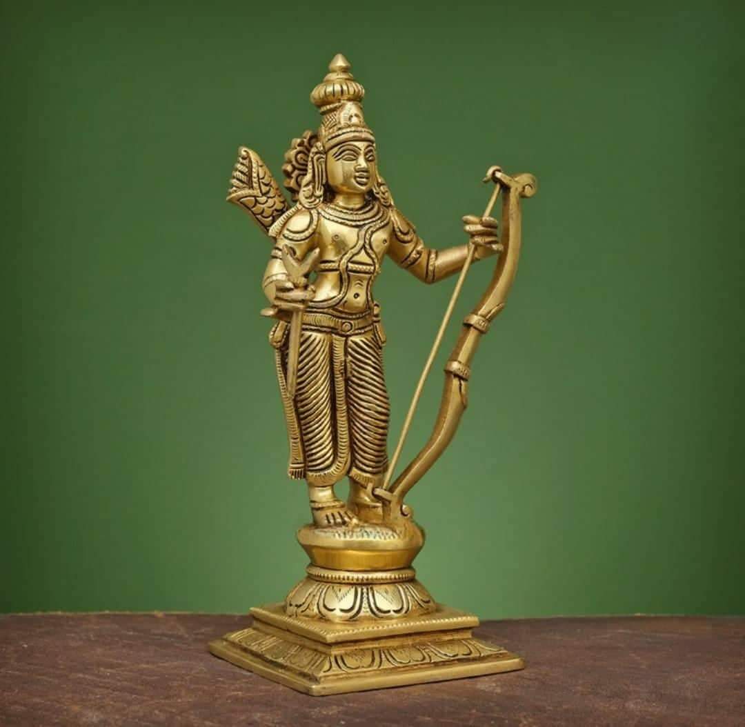 Divine Elegance: Ram Darbar Masterpiece - ShreejaKriti