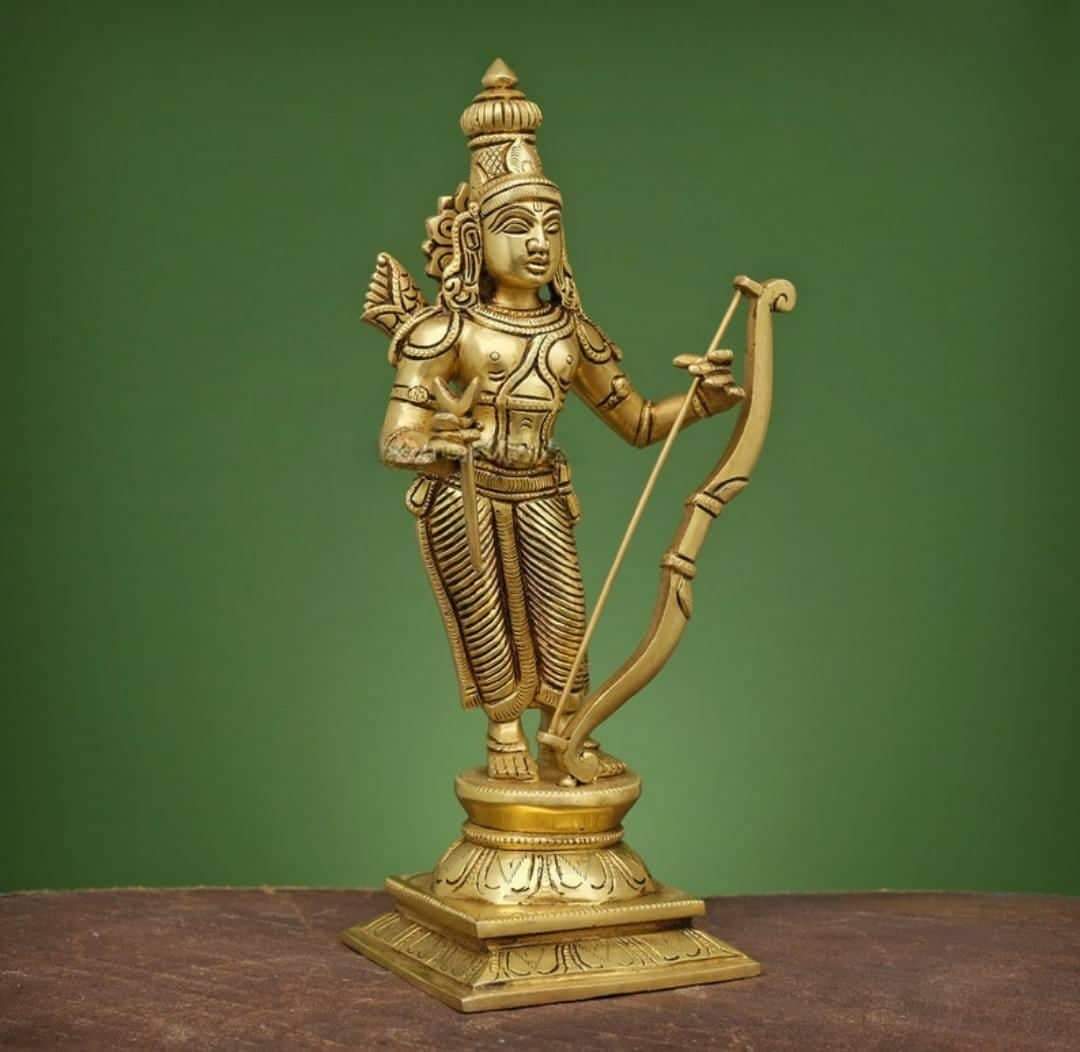 Divine Elegance: Ram Darbar Masterpiece - ShreejaKriti